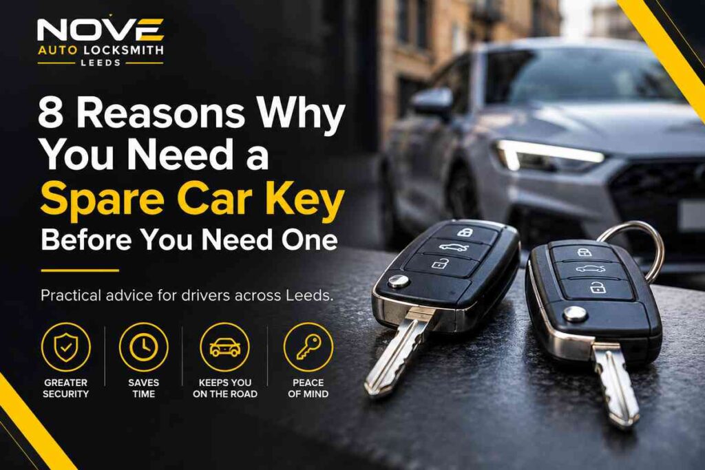 8 Reasons Why You Need a Spare Car Key in Leeds